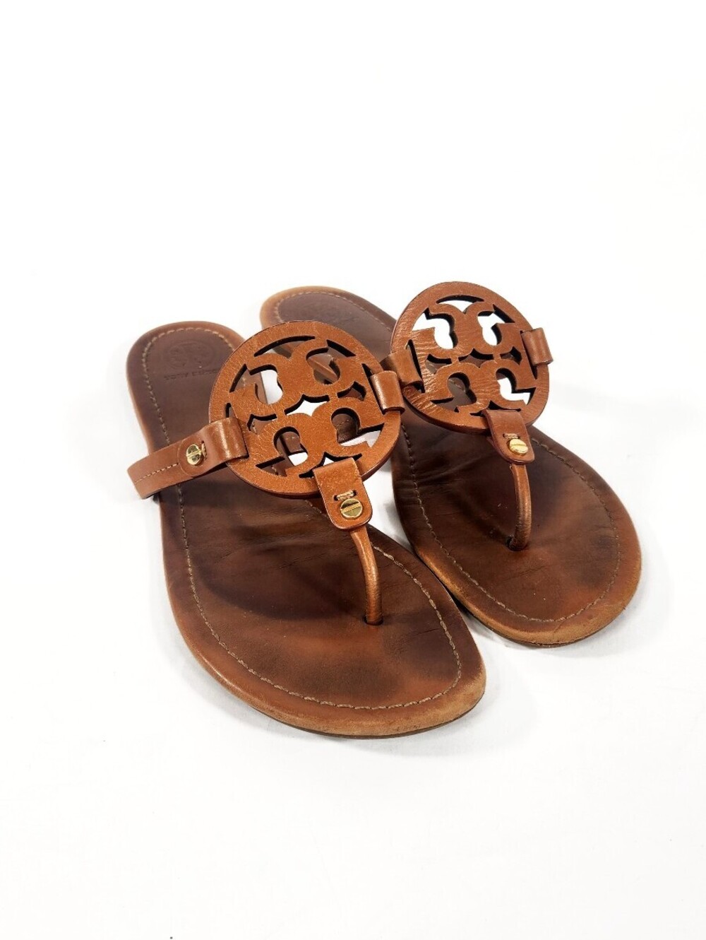 Tory Burch Brown Strappy Sandals Size 9.5